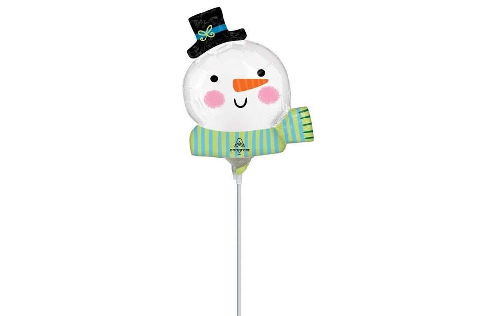 MICRO - HO HO HO Snowman - 14 inch - Anagram - VOL
