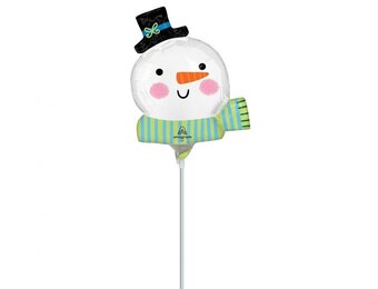 MICRO - HO HO HO Snowman - 14 inch - Anagram - VOL