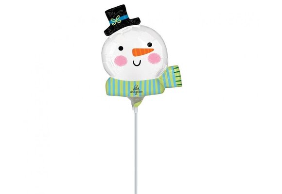 MICRO - HO HO HO Snowman - 14 inch - Anagram - VOL