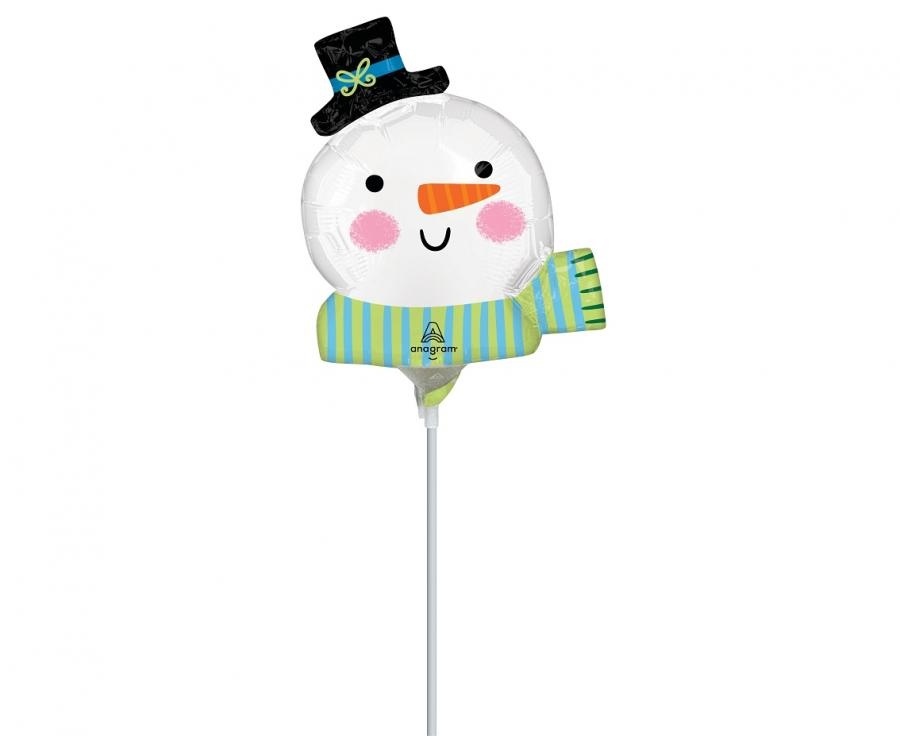 MICRO - HO HO HO Snowman - 14 inch - Anagram - VOL