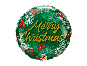 MICRO - Christmas - Greens & Berries - 9 inch - Qualatex - V