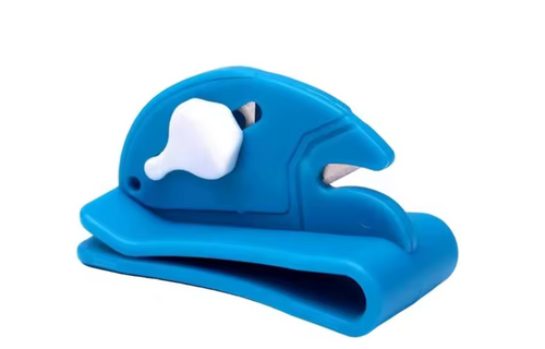 Balloon Cutter with Knife - White/Blue