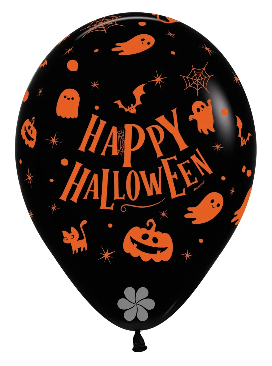R12 - Happy Halloween Ghosts - Assortment - 25 Stuks