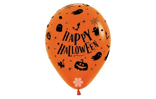 R12 - Happy Halloween Ghosts - Assortment - 25 Stuks
