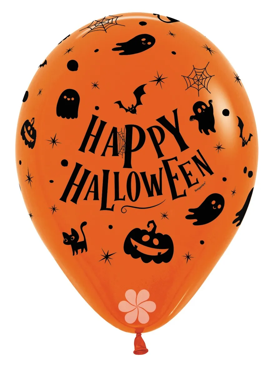 R12 - Happy Halloween Ghosts - Assortment - 25 Stuks