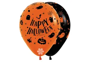 R12 - Happy Halloween Ghosts - Assortment - 25 Stuks