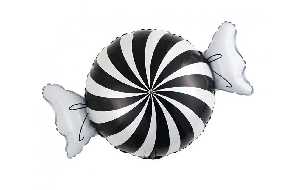 Candy - Black and White - 34x50 cm