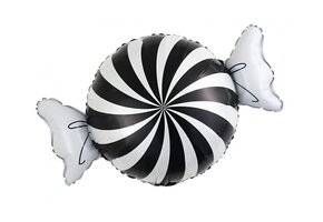 Candy - Black and White - 34x50 cm