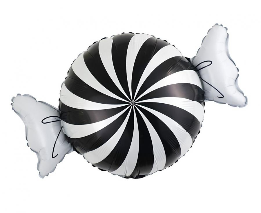 Candy - Black and White - 34x50 cm