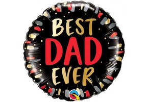 Best Dad Ever - 18 inch - Qualatex