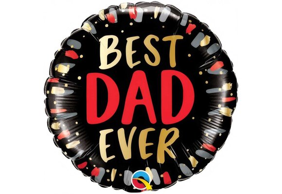 Best Dad Ever - 18 inch - Qualatex