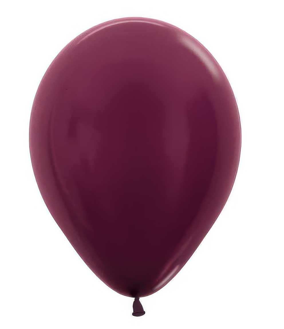 Sempertex 5 inch MET - Burgundy 518 - 50 Pieces