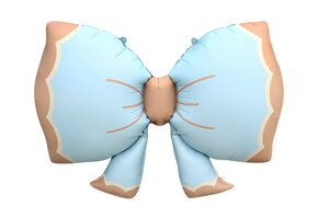 Blue Bow - 68cm x 47cm