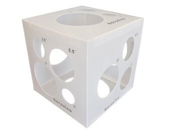 Balloon Sizer Box -White