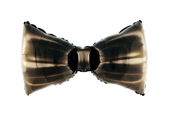 Black and Gold Bow Tie - 35 x 58cm