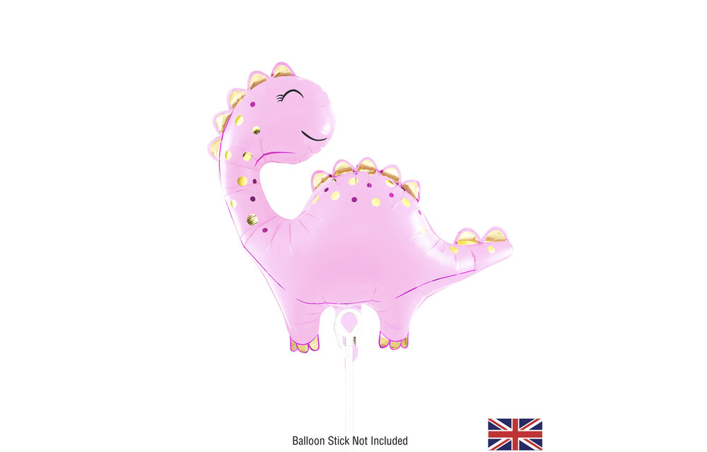 MICRO - Cute Dino - Pink - 14 inch - Oaktree - zelfsluitend