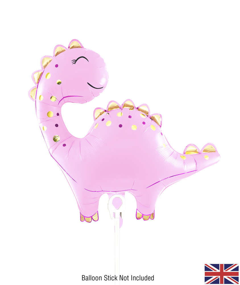 MICRO - Cute Dino - Pink - 14 inch - Oaktree - zelfsluitend