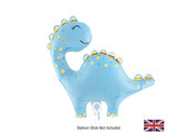 MICRO - Cute Dino - Blue - 14 inch - Oaktree - zelfsluitend