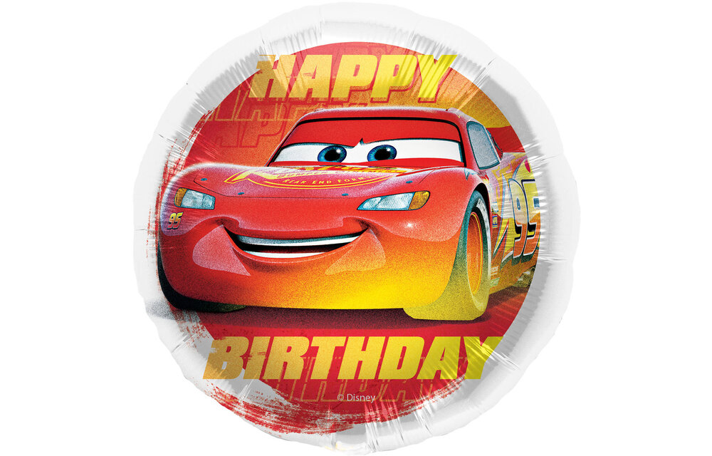 Cars - Happy Birthday - 45 cm