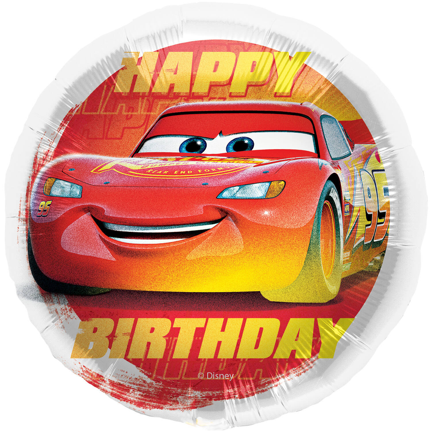 Cars - Happy Birthday - 45 cm