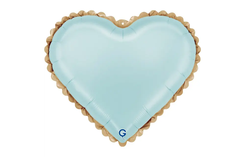 Heart Lace Blue - 18 inch - Grabo