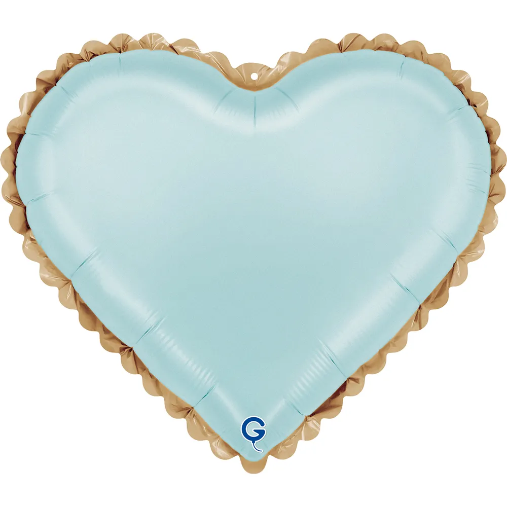 Heart Lace Blue - 18 inch - Grabo