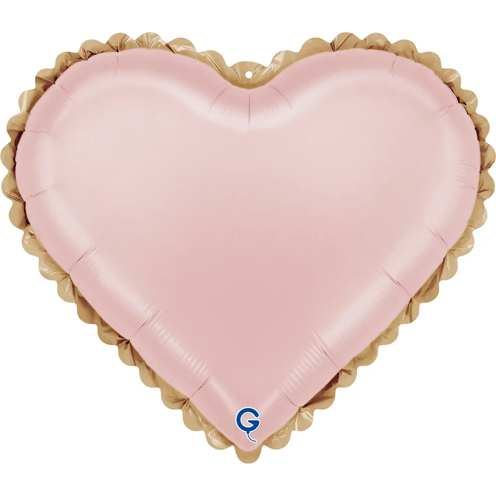 Heart Lace Pink - 18 inch - Grabo