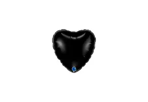 Heart - Black - 4 inch - Grabo - 10 Stuks
