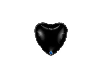 Heart - Black - 4 inch - Grabo - 10 Stuks
