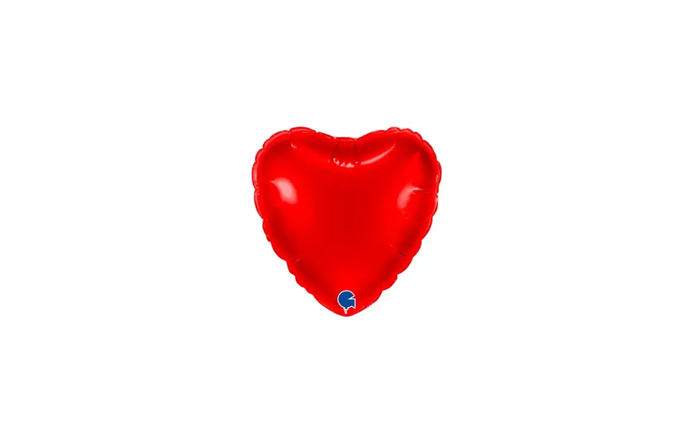 Heart - Red - 4 inch - Grabo - 10 pcs