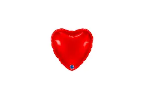 Heart - Red - 4 inch - Grabo - 10 pcs