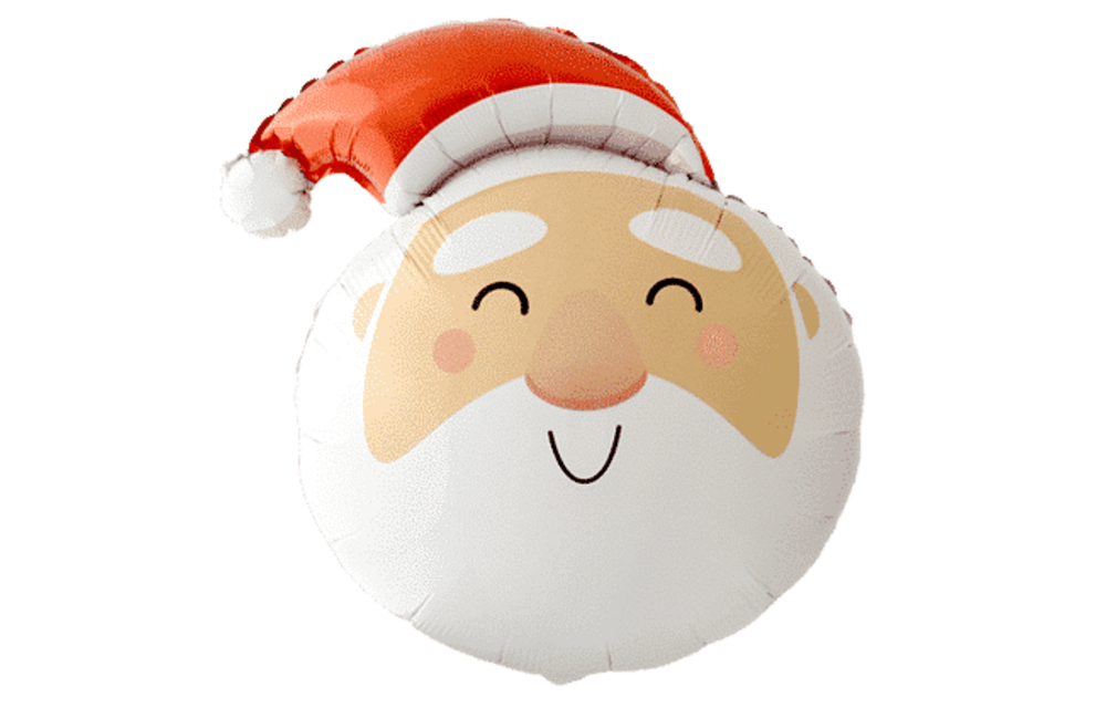 MICRO - Santa Claus Head - 14inch - Flex - VOL