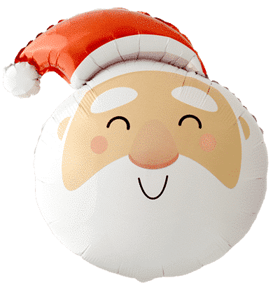 MICRO - Santa Claus Head - 14inch - Flex - VOL