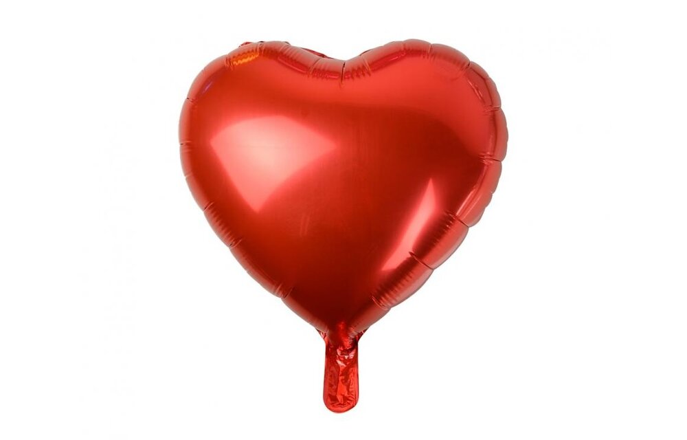 Heart - Red - 17 inch - 25 pcs