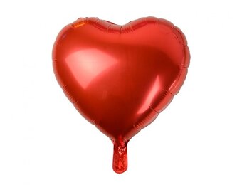 Heart - Red - 17 inch - 25 stuks