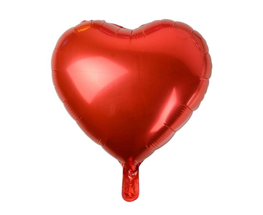 Heart - Red - 17 inch - 25 Pieces