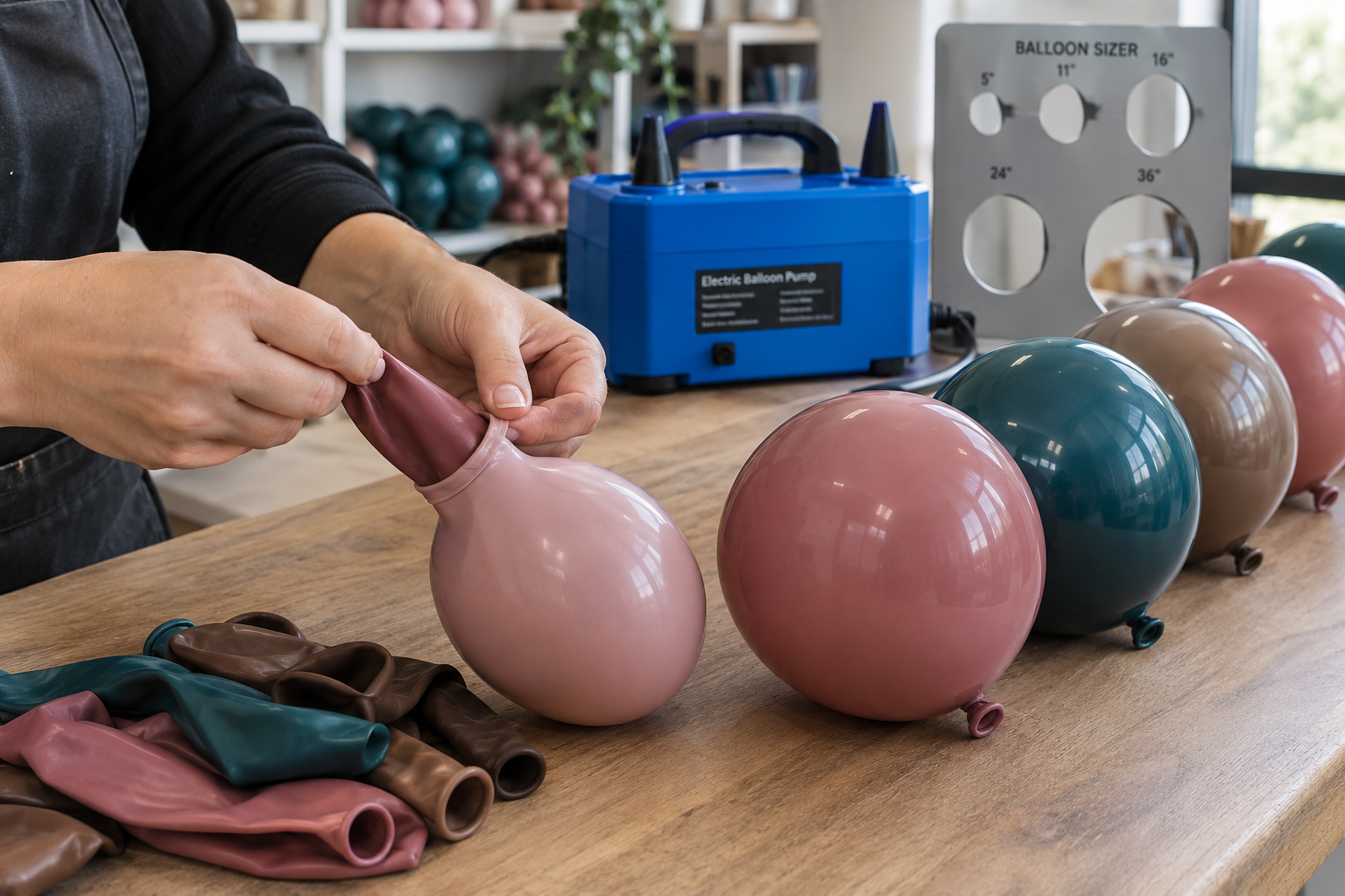 Dubbele ballonnen maken: double stuffing uitleg voor decorateurs