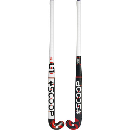 Scoop #12 Hockeystick - Standard Bow - 50% Carbon - Hockeystick Senior - Outdoor