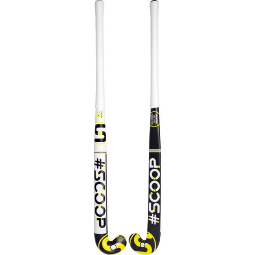 Scoop #27 Hockeystick - Standard Bow - 100% Carbon - Hockeystick Senior - Outdoor