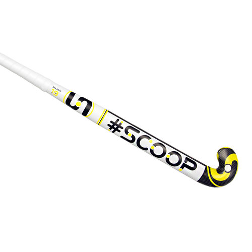 Scoop #27 Hockeystick - Standard Bow - 100% Carbon - Hockeystick Senior - Outdoor