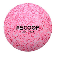 Astro Hockeybal - Standard - Pink Glitter - Set van 6 Scoop Astro Hockeybal - Standard - Pink Glitter - Set van 6