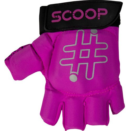 Scoop Hockey Handschoen - Half Finger - Pink