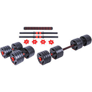 Pure2Improve Halterset & Dumbbell Set 2 in 1 - Verstelbare Halterset - 40 kg Halterset & Dumbbell Set 2 in 1 - Verstelbare Halterset - 40 kg