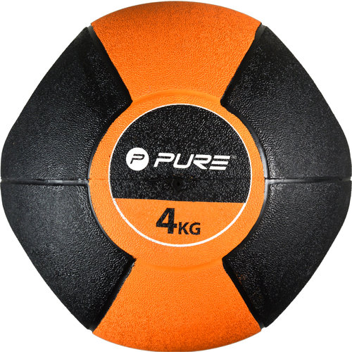 Pure2Improve  Medicine Ball - 4 kg - Handvatten