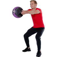 Medicine Ball - 10 kg - Handvatten Pure2Improve Medicine Ball - 10 kg - Handvatten