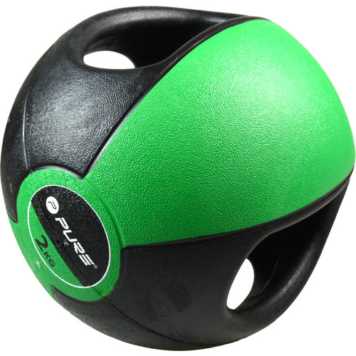 Pure2Improve  Medicine Ball - 2 kg - Handvatten