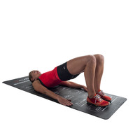 Pure2Improve  Fitness Mat - Opdruk Met Oefeningen 182x61