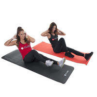 Fitness Mat - NBR - Zwart 180x60 Pure2Improve Fitness Mat - NBR - Zwart 180x60