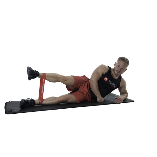 Fitness Mat - NBR - Zwart 180x60 Pure2Improve  Fitness Mat - NBR - Zwart 180x60