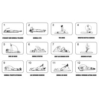 Fitness Mat - NBR - Zwart 183x58 Pure2Improve Fitness Mat - NBR - Zwart 183x58